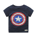 Camiseta Capitão America - Cinza